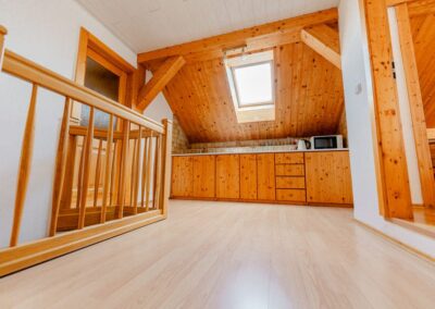 Apartmán DVA - kuchyně a chodba