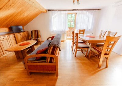 Apartmán DVA - obývací pokoj