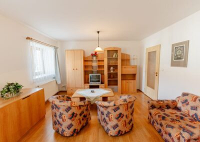 Apartmán JEDNA - obývací pokoj