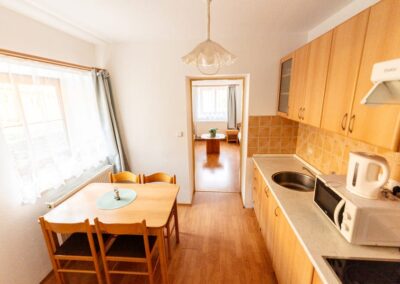 Apartmán TŘI - kuchyně