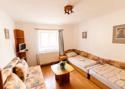 Apartmán TŘI - lůžka