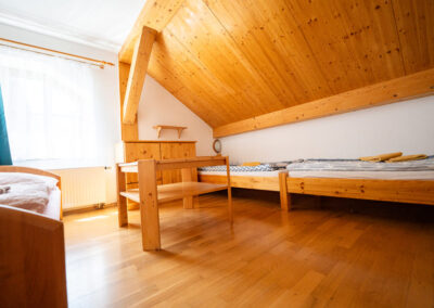 Apartmán DVA - první ložnice