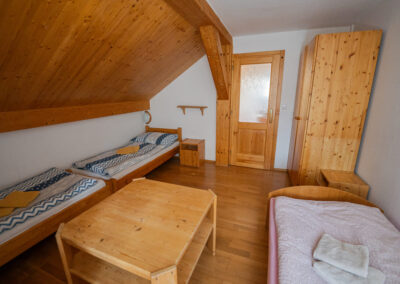 Apartmán DVA - první ložnice